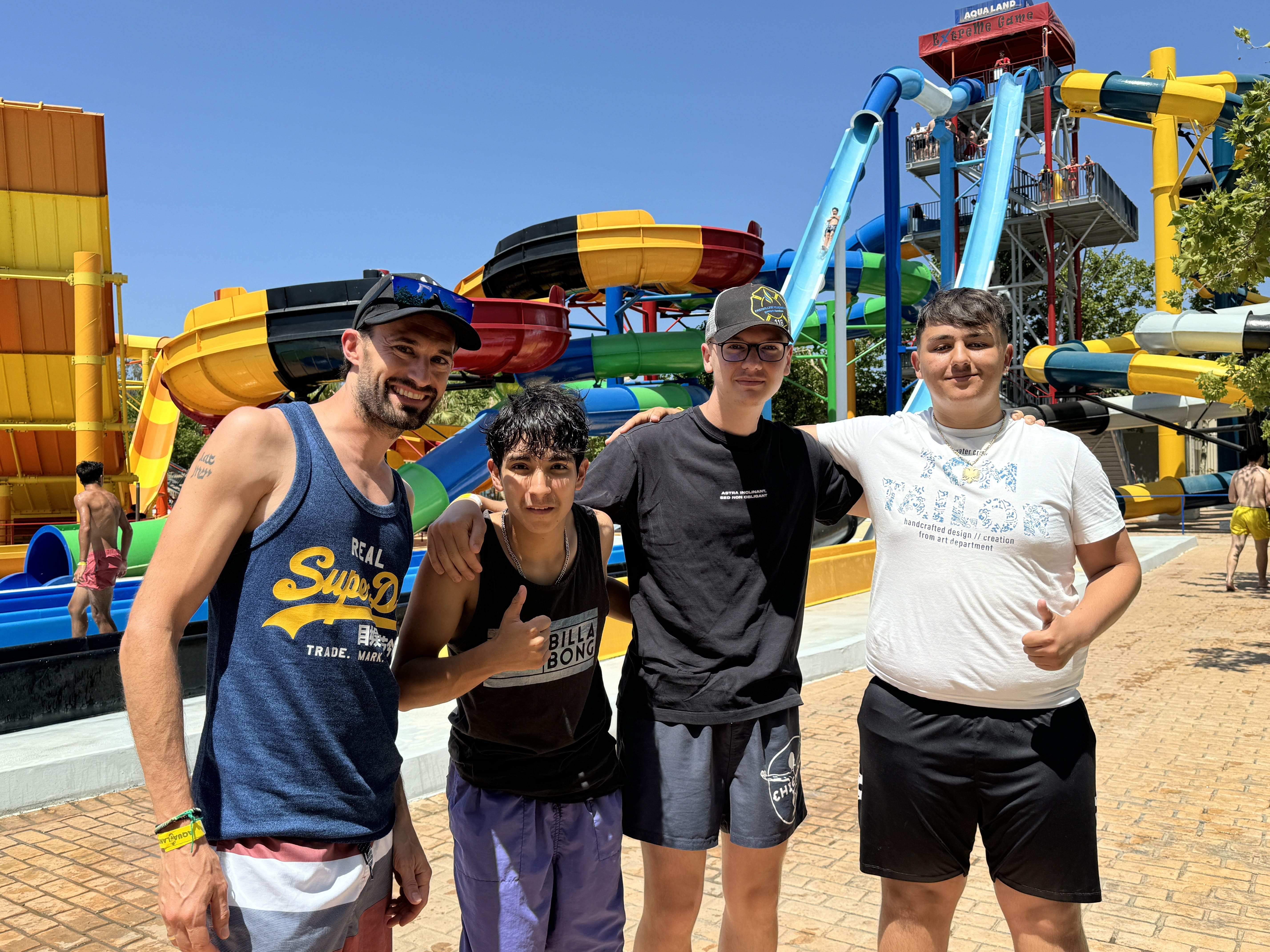 #38: Drei Jungs checken den Waterpark Aqualand Corfu